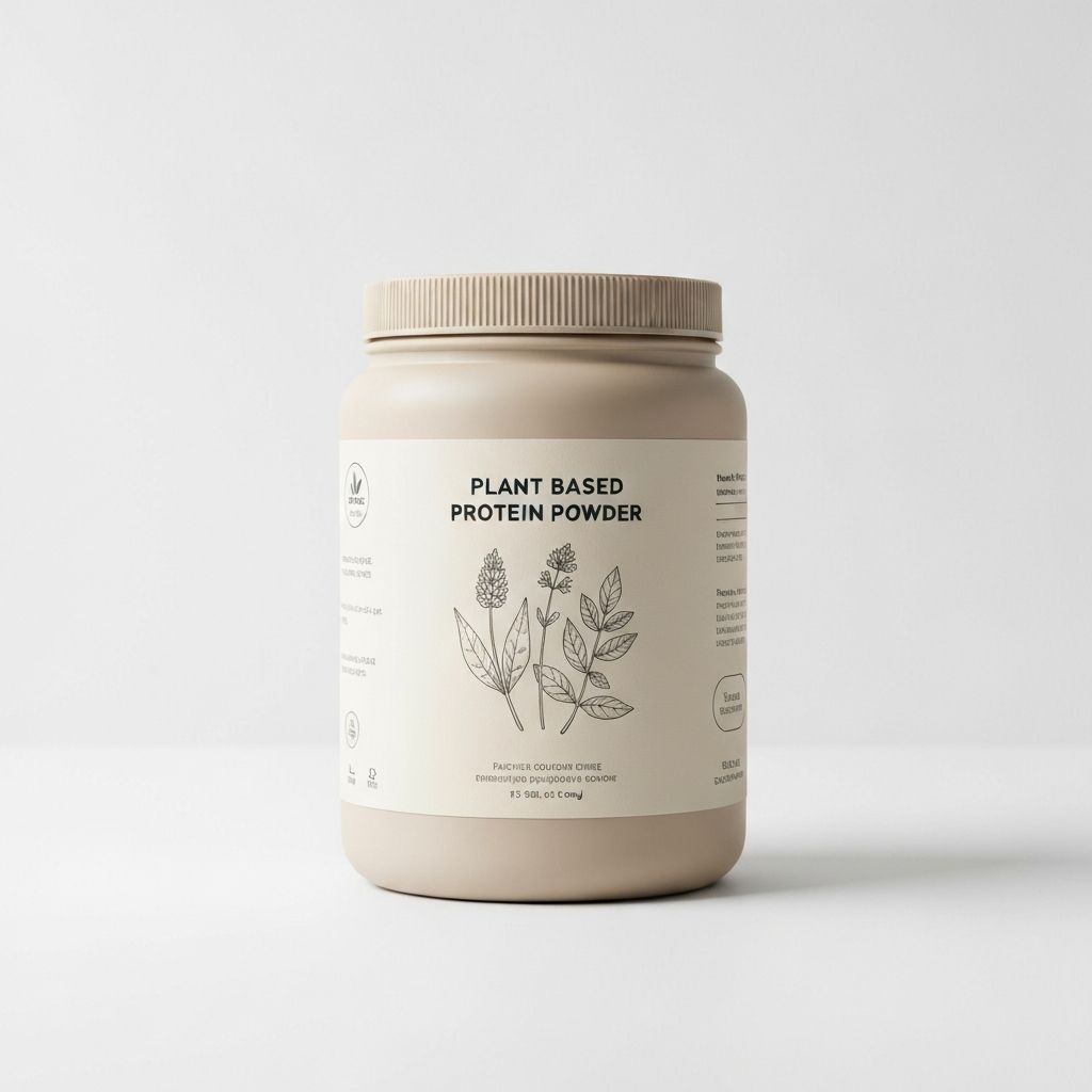 Pflanzliches Proteinpulver